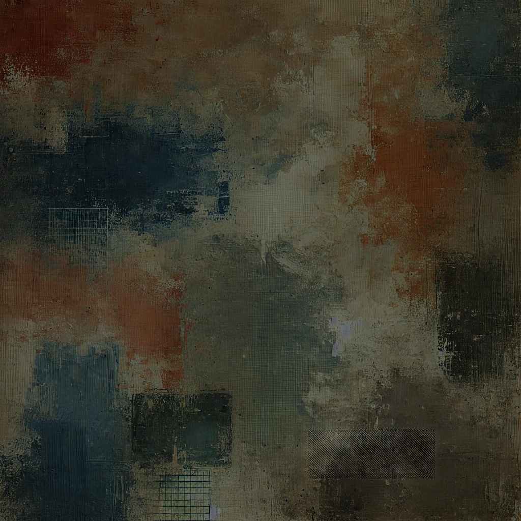 An abstract image of blocks of color and shape with brushstrokes. Used in ""Find a Therapist Near Me" or "Find a GREAT Therapist Anywhere"? The Power of Online Therapy"