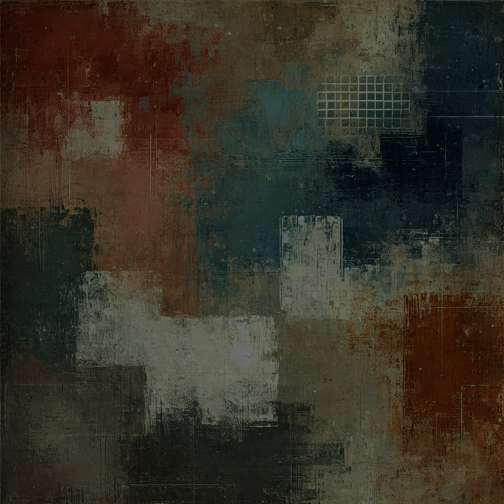 An abstract image of blocks of color and shape with brushstrokes. Used in "The Best Therapy for Trauma: How Psychodynamic Treatment Enables Deep Healing"