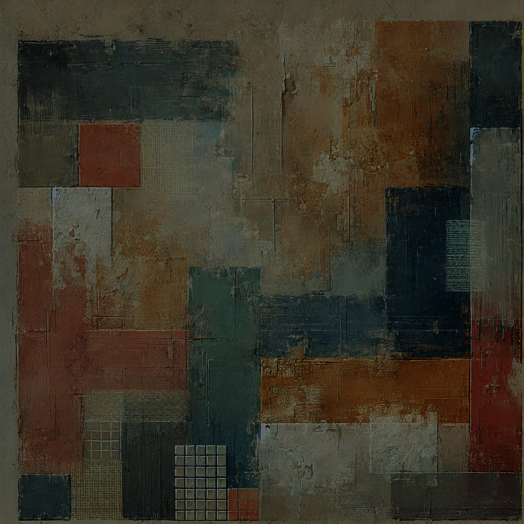 An abstract image of blocks of color and shape with brushstrokes. Used in "What Is Psychodynamic Psychotherapy and How Can It Help You?" and "Therapy for Depression: Why Psychodynamic Treatment Offers Lasting Relief"